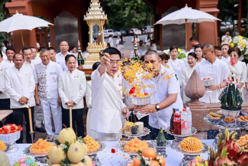 เริ่มแล้วอย่างยิ่งใหญ่! จังหวัดกำแพงเพชรจัดพิธีบวงสรวงเปิดงานประเพณี “สารทไทย-กล้วยไข่ และของดีเมืองกำแพง” ประจำปี 2569 ชูซอฟต์พาวเวอร์ 10 วัน 10 คืน