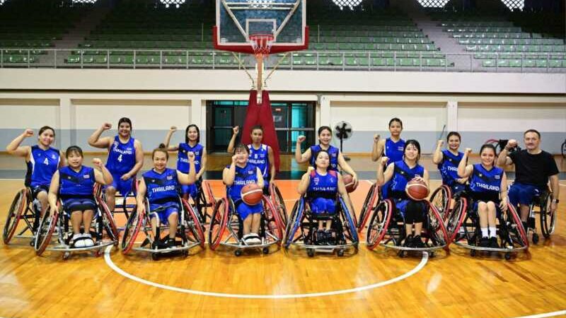 วีลแชร์บาสหญิงไทยตั้งเป้าทะลุชิงฯ ศึกเอเชียนพาราเกมส์
