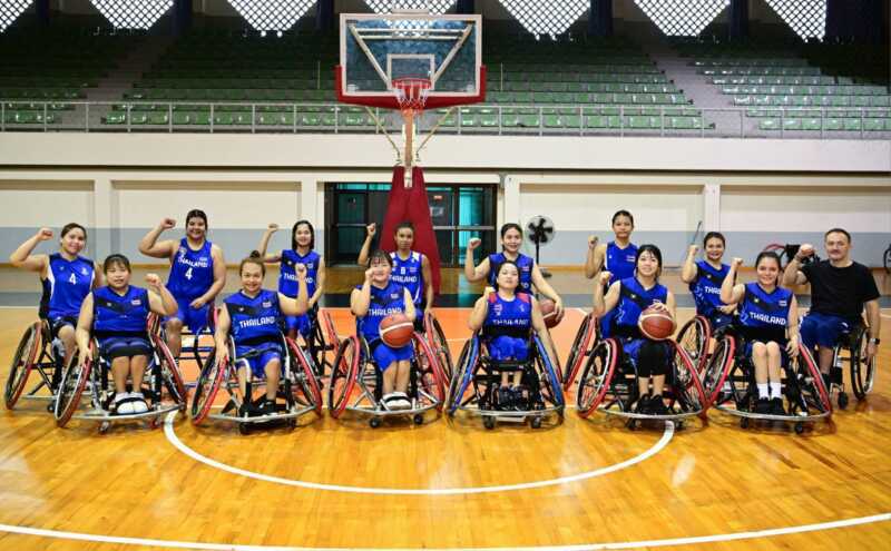 วีลแชร์บาสหญิงไทยตั้งเป้าทะลุชิงฯ ศึกเอเชียนพาราเกมส์
