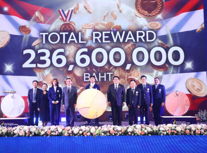 รัฐบาลจัดให้! มอบเงินรางวัลทัพไทย เอเชียนเกมส์ 2026 กว่า 236 ล้านบาท โอนตรงถึงบัญชีนักกีฬา