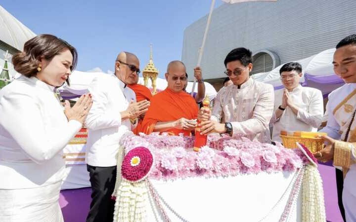 นครนายก – โรงเรียนสาธิต มศว องครักษ์ จัดพิธีวางศิลาฤกษ์ก่อสร้างสนามกีฬาประจำโรงเรียน เดินหน้าพัฒนาพื้นที่กีฬาเพื่อการเรียนรู้